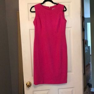Pink sleeveless dress